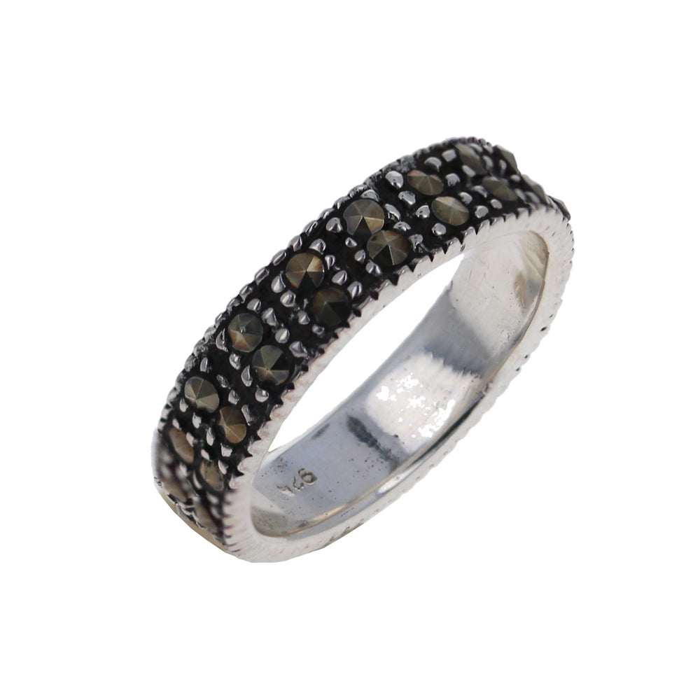 Thin Marcasite Band main image 0