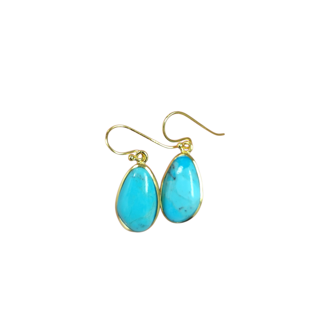 Turquoise Abstract Dangles Modes Jewelry